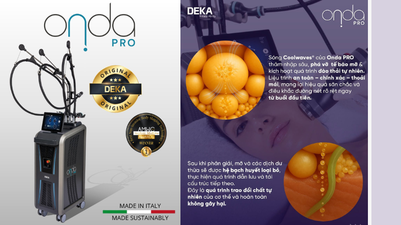 Onda PRO là gì? Giải mã công nghệ Onda Coolwaves giảm mỡ không xâm lấn từ DEKA 2 Onda-PRO-la-gi-1