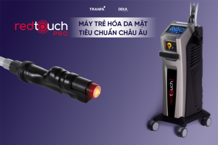 RedTouch PRO: Máy trẻ hóa da mặt tiêu chuẩn Châu Âu.